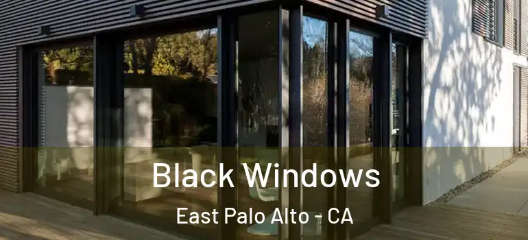  Black Windows East Palo Alto - CA