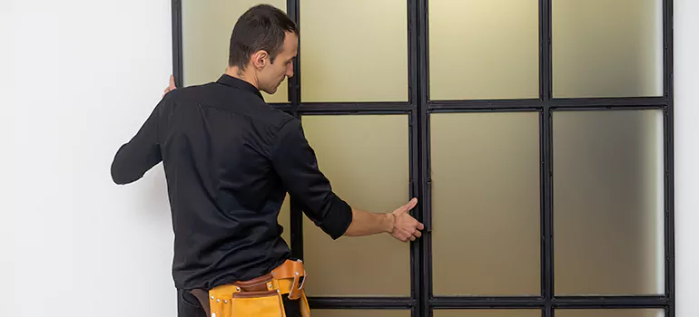 Patio French door installation in East Palo Alto, CA