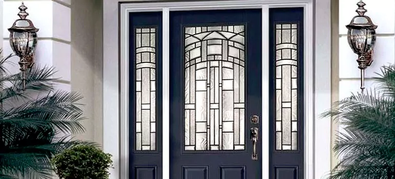 Stained Glass Door Panels in East Palo Alto, CA