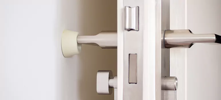 Half Moon Door Stop Installation in East Palo Alto, CA