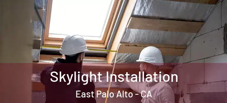  Skylight Installation East Palo Alto - CA