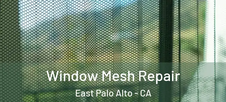  Window Mesh Repair East Palo Alto - CA